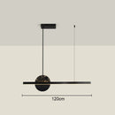 Ljojo Marble Chandelier: Italian Designer Dining Table Hanging Lamp for Modern Minimalist Bar Lighting