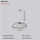 Smoke Gray Glass Chandelier Lighting Art Blown Glass Chandelier for Restaurant Decor by Ljojo