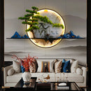 Ljojo 3D Chinese Landscape Wall Lamp for Home Living and Study