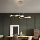 Ljojo LED Cord Pendant Chandelier - Nordic Design - 48w Hanging Lamp