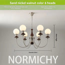 Ljojo Minimalist French Style Chandelier for Living Room Master Bedroom Lighting Fixtures