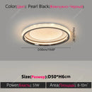 Ljojo LED Ring Ceiling Light for Living Room Kitchen Romantic Home Decoration
