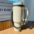 Ljojo 30/40 oz Silicone Tumbler Handle - Portable Cup Strap for Stanley Cup