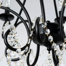 Iron Crystal Chandelier Luxury Boutique Modern Country Style for Living Room by Ljojo