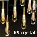 Crystal Pendant Chandelier | Nordic Designer Art Lighting for Hotel Lobby | Ljojo