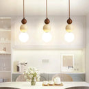 European Travertine LED Pendant Lamp for Bedroom - Ljojo