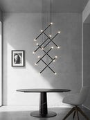 Ljojo LED Staircase Pendant Chandelier - Modern Nordic Design