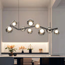 Ljojo LED Pendant Light: Modern Home Decor Chandeliers for Living Room and Dining Room