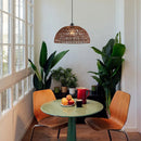 Japanese-Style Hemp Rope Woven Pendant Light | B&B Restaurant Tea Room Inn Bar Rattan Lighting by Ljojo