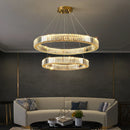 Ljojo Luxury Crystal Ceiling Pendant Chandelier for Elegant Room Decor