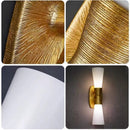 Ljojo Luxury Gold Silver Wall Sconce Glass Mirror Light