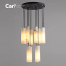Light Luxury Marble Chandelier for Living Room - Modern & Simple - Ljojo