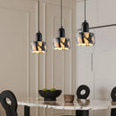 Art Deco Marble Pendant Light | Adjustable Cord E27 Bulb for Dining Room & Bedroom