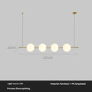Luxurious Minimalist Dining Table Lamp Chandelier for High-end Restaurants by Ljojo