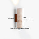 Ljojo Luxury LED Wall Lights Indoor Yellow Travertine Living Room Bedroom Lamp