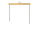 Nordic Japan LED Ceiling Chandelier Lamp Design White Ceramic Brass Pendant Light - Ljojo
