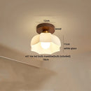Ljojo LED Ceiling Lights: Modern Nordic Style Aluminum Glass Lamp for Indoor Living Room