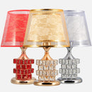 Golden Crystal Table Lamp - European Luxury Style - Ljojo Brand