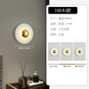 Nordic Stylish LED Wall Pendant Light | Scallop Pleated Wall Lamps by Ljojo