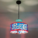 40CM Pepsi Cola Pendant Light for Restaurants | Unique Beverage Brand Lighting Fixture by Ljojo