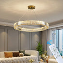 Modern Crystal LED Pendant Light for Bedroom | Ljojo Hanging Lamp | Indoor Illumination Chandelier