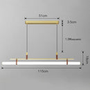 Ljojo Modern LED Pendant Light | Stylish, Minimalist Chandelier for Dining Room & Office