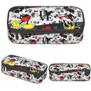 Ljojo Mickey Minnie Pen Pouch: Big Capacity Pencil Case & Makeup Bag for All