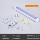 Ljojo Magnetic LED Table Lamp, Rechargeable & Dimmable Night Light