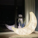 Modern LED Moon-Shaped Floor Lamp Chandelier for Villa Bedroom by Ljojo
