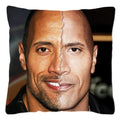 Dwayne Johnson Rock Face Cushion Cover for Sofa by Ljojo - Home Decor Pillowcase