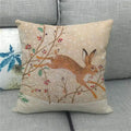 Easter Bunny Eggs Printed Pillow Covers 45x45cm - Ljojo Easter Decorations
