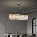 Ljojo Modern Glass Chandelier Lamp Luxury Home Decor Lighting Living Room