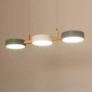 Ljojo Modern Designer Chandelier Nordic Pendant Lights Minimalist Macaron Color Dining Room Bedroom Lighting