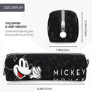 Ljojo Mickey Mouse Minnie Pencil Case: Big Capacity Stationery Bag Office Gifts