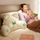 Ljojo Meow Cushion Bedhead Backrest Pillow - Large Bedroom Backrest Cushion
