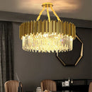 Ljojo Luxury Crystal LED Ceiling Chandelier for Living Room and Restaurant