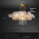 Modern Glass LED Pendant Light Chandelier Designer Hanging Lamp Home Decor Ljojo Factory Outlet