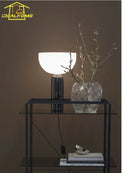 LED Mushroom Table Lamp Modern Marble Light Fixtures for Home Decor Bedroom Living Room by Ljojo