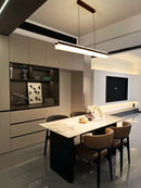 Ljojo LED Pendant Lights: Minimalist Chandelier for Dining Room and Living Room