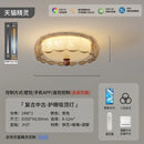 Luxury Glass Feather Ceiling Light for Master Bedroom by Ljojo