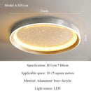 Ljojo Modern Led Ceiling Lights for Living Room Bedroom Nordic Designer Home Decor Lighting