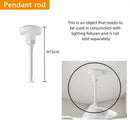 LED Ceiling Fan Light with Invisible Telescopic Blades: Remote Control, Dimmable - Ljojo