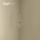 French Crystal Small Chandelier Bedroom Candle Hanging Lamp by Ljojo - Luxurious High-End Lighting