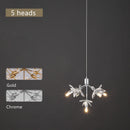 Nordic Modern Firefly Ceiling Chandelier Pendant Lamp for Home Baby Bedroom Living Room - Ljojo