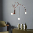 Ljojo Nordic Designer Led Wall Lamp Modern Living Room Bedroom Glass Light Indoor Minimalist Fixture