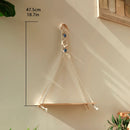 Ljojo™ Macrame Floating Shelf with Sticks - Boho Home Decor & Plant Display