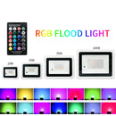 Ljojo™ RGB Flood Light: 100W 50W 30W 20W Waterproof Outdoor Spotlight Street Light