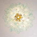 Murano Colorful Glass Petal Chandelier | Country Design LED Lighting by Ljojo