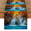 Autumn Maple Table Runner for Dining & Kitchen Decor by Ljojo