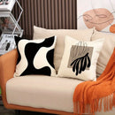 Geometric Line Pillowcase: Modern Nordic Style Home Decor by Ljojo